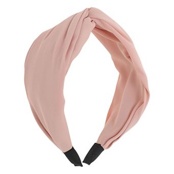 Wide Tie Solid Color Headbands for Women 1 pc