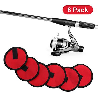 Bait Gloves, Lure Guard for Fishing Rod, Full Hand Protection Fishing Bait Covers for Anglers, 6 Pcs