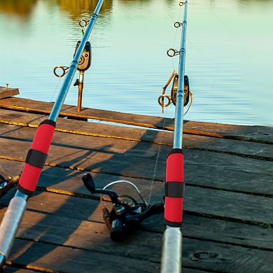 Bait Gloves, Lure Guard for Fishing Rod, Full Hand Protection Fishing Bait Covers for Anglers, 6 Pcs