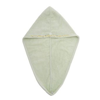 Water-absorbent Floral Pattern Hair Towel 1 pc