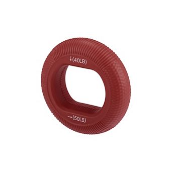 Hand Grip Strengthener, Forearm Grip Workout, Silicone Grip Circle, Adjustable Strength Grip