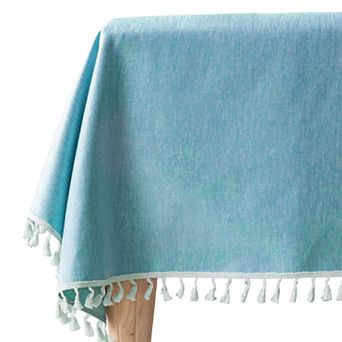 1 pc Tablecloths, Kitchen Dining Table Cover for Farmhouse Holiday Parties, 66.93"x47.24"