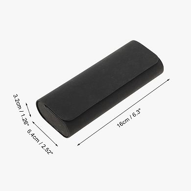 Texture EyeGlasses Case Portable Eyeglasses Storage 6.3"x2.52"x1.26" 1 Pc