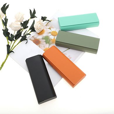 Simple Solid EyeGlasses Case Portable Eyeglasses Storage 6.14"x2.4"x1.18" 1 Pc