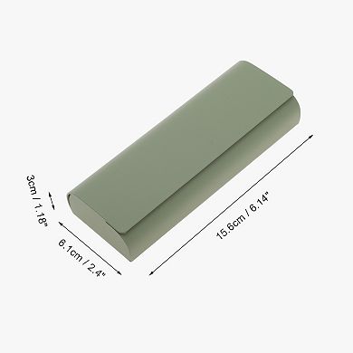 Simple Solid EyeGlasses Case Portable Eyeglasses Storage 6.14"x2.4"x1.18" 1 Pc
