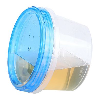 12 Pack Plastic Meal Prep Food Storage Containers w Lids, Leakproof Lunch Box for Microwave, Freezer