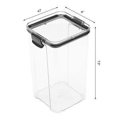 5 Pcs Airtight Food Storage Containers with Lids, Kitchen Pantry Organization, Dry Food Containers