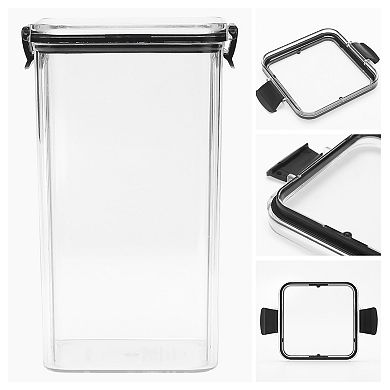 5 Pcs Airtight Food Storage Containers with Lids, Kitchen Pantry Organization, Dry Food Containers