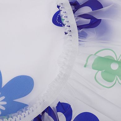 5 Pcs Floral Single Layer Shower Cap for Bathroom
