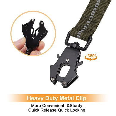 Reflective Shock-Absorbing Dog Leash with Padded Handles 1 Pc