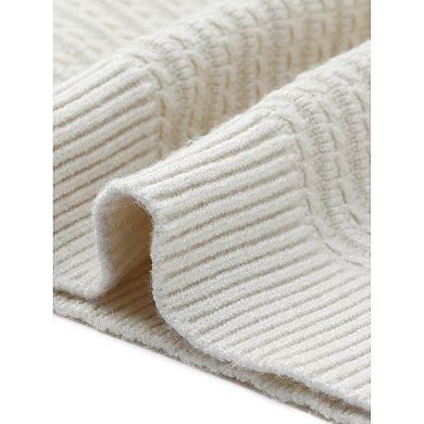 Knitted Cardigan for Women Crew Neck Button Down Long Sleeves Sweaters Outwear