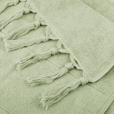 2Pcs Comfort Decorative Turkish Hand Towels and Quick Drying Striped Pattern Hand Towel Set, 14"x30"