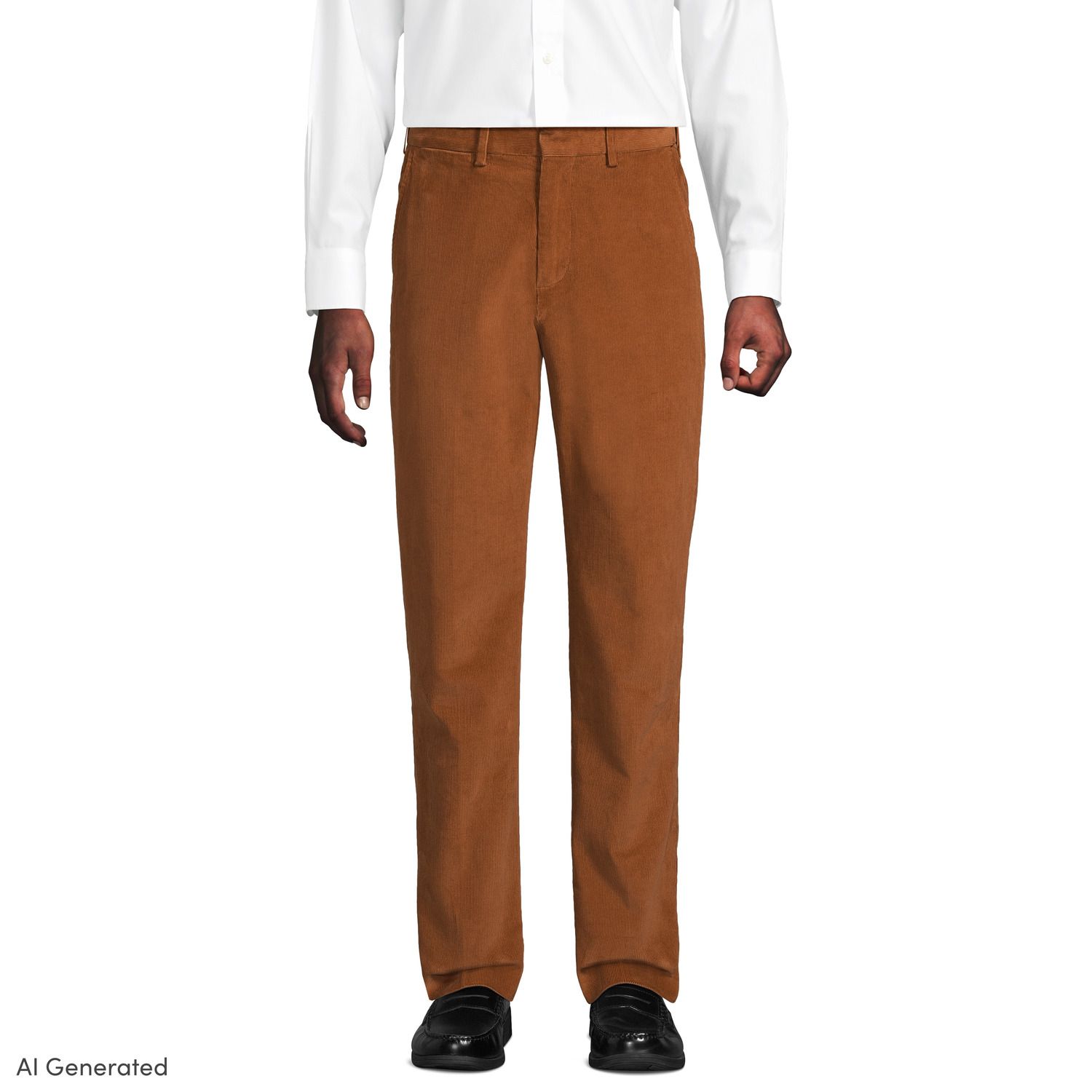 Men's Lands' End Comfort Waist Traditional Fit Pants