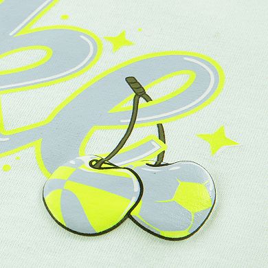 Baby Toddler & Little Girls 12 months - 6x Girls Nike Short Sleeve T-shirt & Dri-FIT Crossover Shorts 2-Piece Set