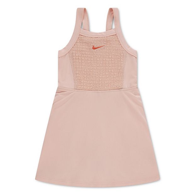 strapless open back dress Nike x Martine Rose Dress Shirt in Pink Foam – SVRN main image 1