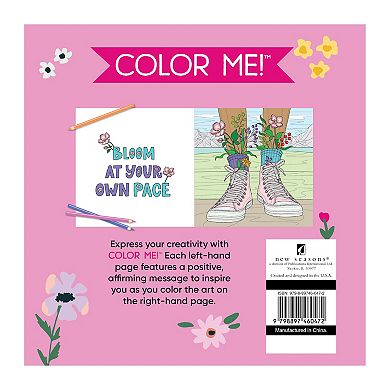Color Me! Floral Coloring Book