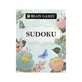Brain Games Springtime Flowers Sudoku Puzzles Activity Book