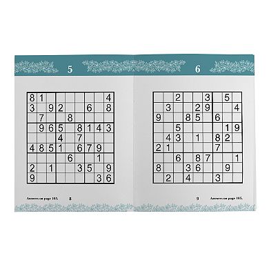 Brain Games Springtime Flowers Sudoku Puzzles Activity Book
