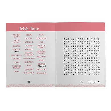 Brain Games Springtime Flowers Word Search Activity Puzzle Book