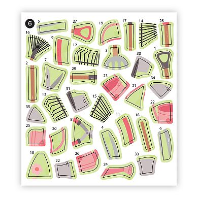 Brain Games Sticker By Number Hello Spring Craft Activity Book