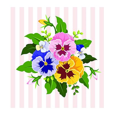 Brain Games Sticker By Number Garden Blooms Activity Craft Kit Book