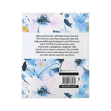 Brain Games Spackle Flowers Puzzle Collection