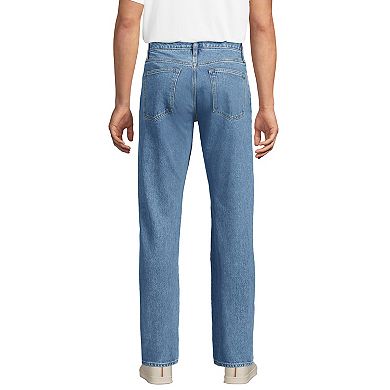 Men's Lands' End Stretch Comfort Waist Classic Fit Jeans