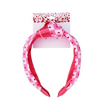 Hearts Top Knot Headband