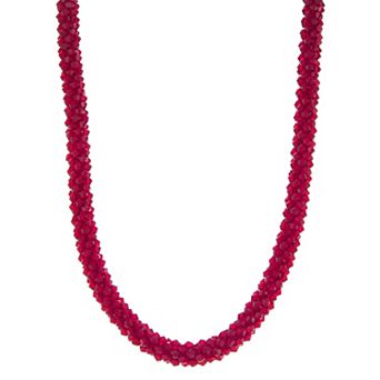 Simply Vera Vera Wang Beaded Collar Necklace