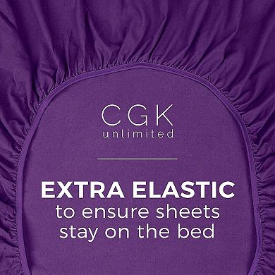 Microfiber Fitted Sheet 8" - 16" Deep Pocket