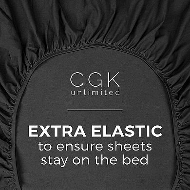 Microfiber Fitted Sheet 8" - 16" Deep Pocket