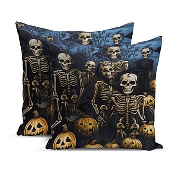 Halloween Throw Pillow Covers Holiday Dining or Living Room Decoration