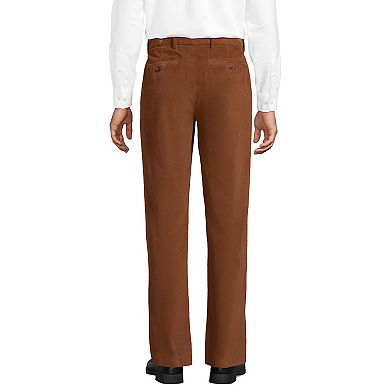 Men's Lands' End Corduroy Comfort Waist Pleated Pants