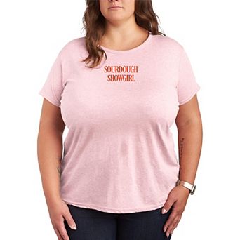 Plus Size Sourdough Showgirl Graphic Tee