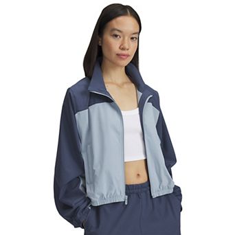 Women's Under Armour Rival Woven Crop Jacket
