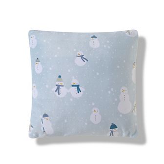 Cuddl Duds® Snowmen Plush Throw Pillow