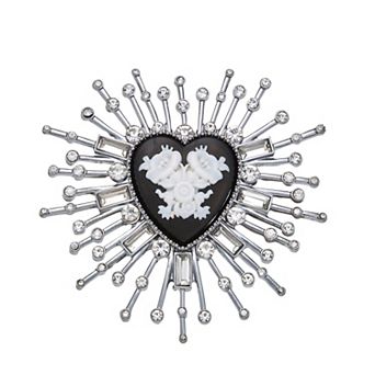 Simply Vera Vera Wang Heart Brooch