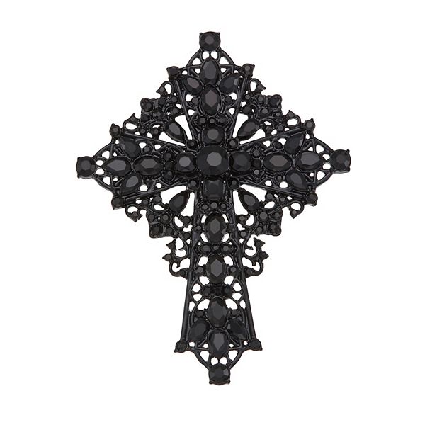 Simply Vera Vera Wang Cross Brooch