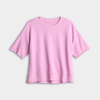 Juniors' SO® Terry T-Shirt