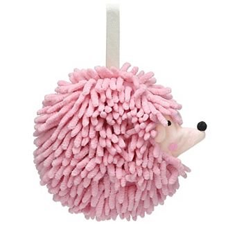 Fuzzy Ball Hand Towels 1 Pack Soft Absorbent Chenille Towel Cute Cartoon Decorative Hand Towel 7"x7"