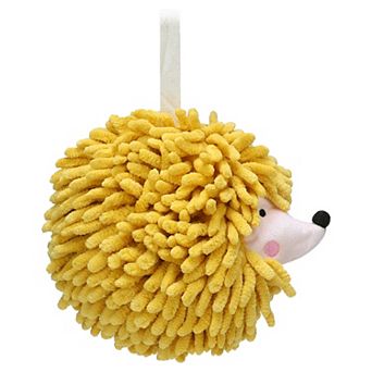 Fuzzy Ball Hand Towels 1 Pack Soft Absorbent Chenille Towel Cute Cartoon Decorative Hand Towel 7"x7"