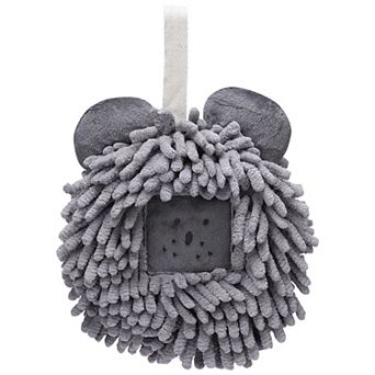 Chenille Fuzzy Ball Hand Towels Set of 1, Cute Decorative Hanging Hand Towel Absorbent Towels 7"x7"