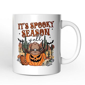 It's Spooky Season Y'all Mug, Funny Western Halloween Gift