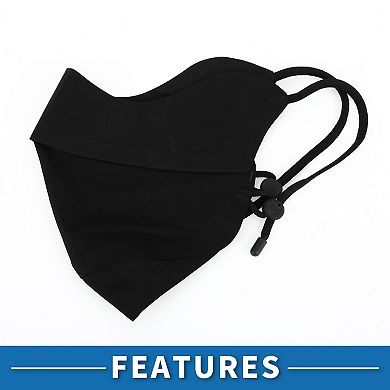 Adjustable Full Face Mask Adjustable 4.92" Windproof Face Cover Sun Protection