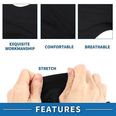 Adjustable Full Face Mask Adjustable 4.92" Windproof Face Cover Sun Protection