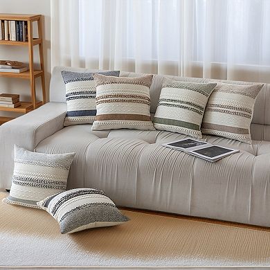 Striped Decorative Throw Pillow Covers for Couch Bed Sofa Home Decor Soft Cushion Pillow Cases 1Pc