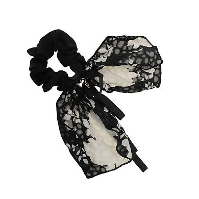 Fashion Ribbon Scrunchies Hair Elastic Band 1 Pc