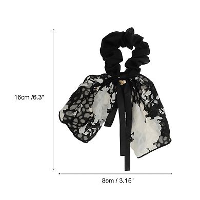 Fashion Ribbon Scrunchies Hair Elastic Band 1 Pc