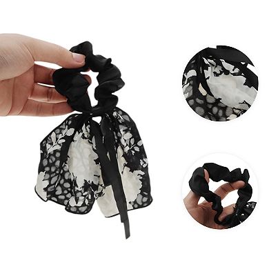 Fashion Ribbon Scrunchies Hair Elastic Band 1 Pc