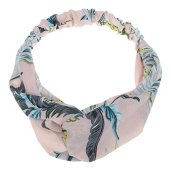 Fashion Pineapple Pattern Cross Elastic Hairband for Women 1 pc